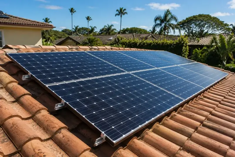Installation de panneaux solaires à Certines